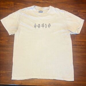 Cream Graphic T-Shirt